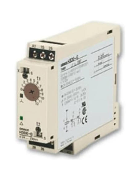 Omron-H3DE, Minuteries, Composants de contrôle, Minuteries analogiques électroniques - Mest Omron