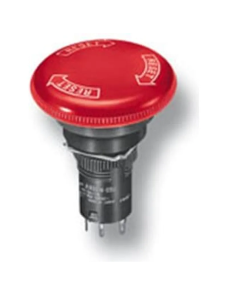 Omron-A165E, Autres interrupteurs de sécurité, Sécurité, Bouton poussoir d'arrêt d'urgence - Mest O